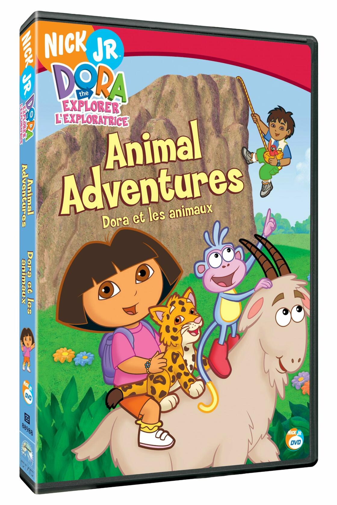 Dora the Explorer: Animal Adventures (Bilingual) [DVD] - Good