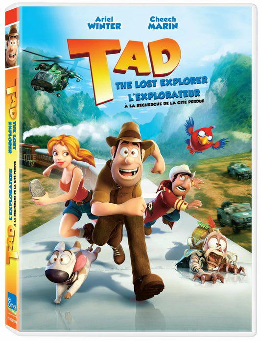 Tad The Lost Explorer / Tad l'explorateur - la recherche de la Cit perdue (Bilingual) [DVD] - Very Good
