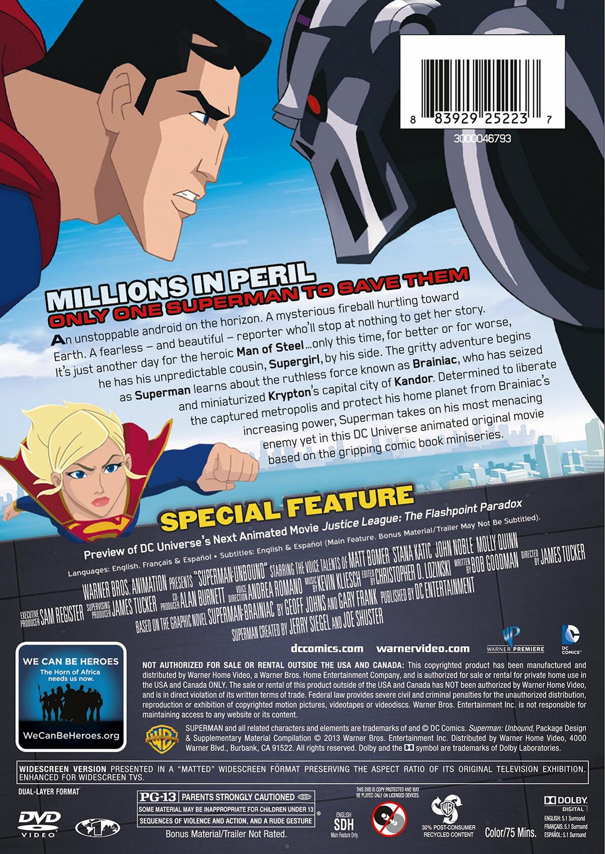 Dcu - Superman: Unbound [Import] [DVD] - Very Good