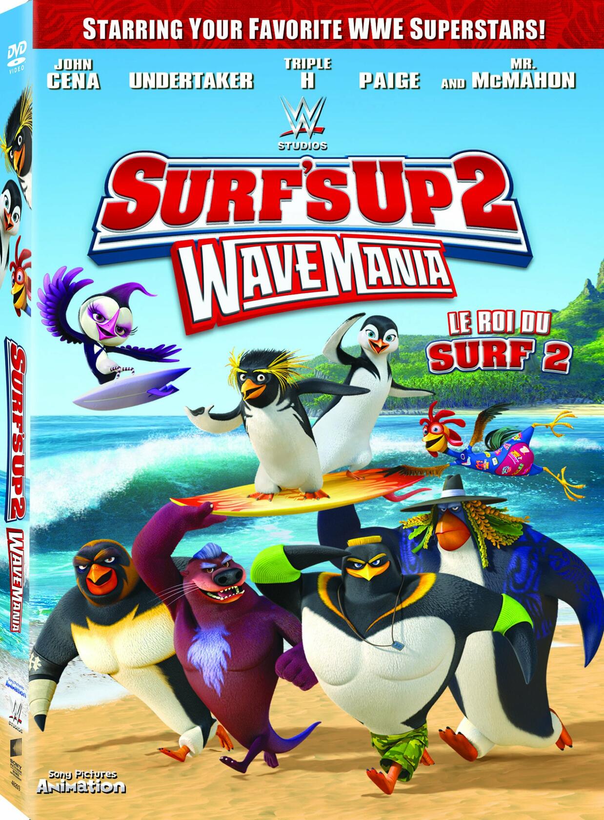 Surf's up 2: Wave Mania (Bilingual) [DVD] - Very Good