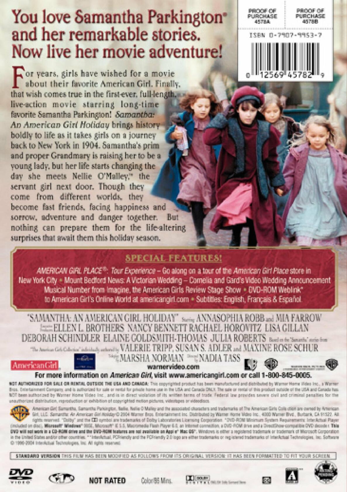 Samantha: An American Girl Holiday (Sous-titres français) [Import] - Very Good