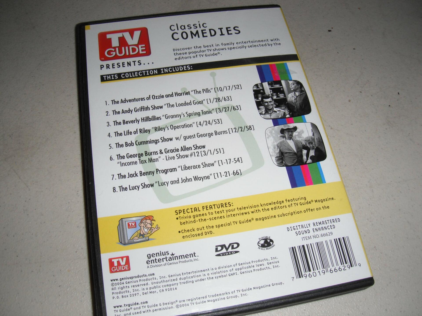 Tv Guide Presents... Classic Comedies (8 Episodes) [DVD]