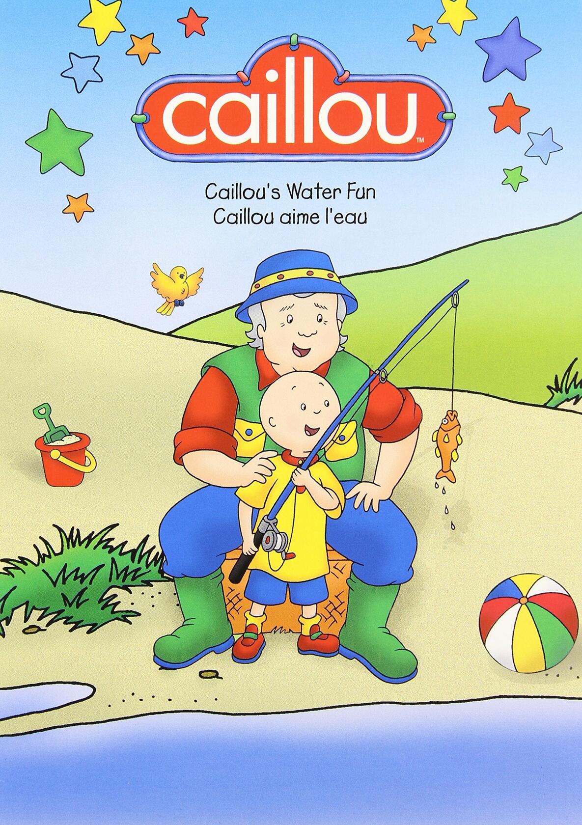 Caillous Water Fun / Caillou aime leau (Bilingual) [DVD] - Good