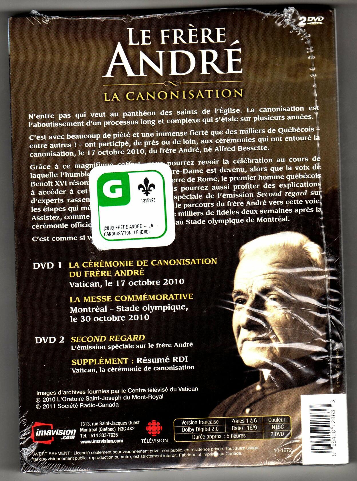 Frère André: La canonisation