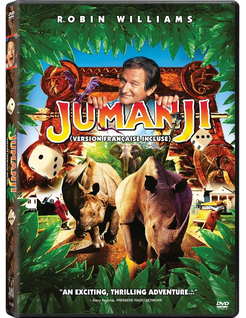 Jumanji (Bilingual) [DVD] - Good