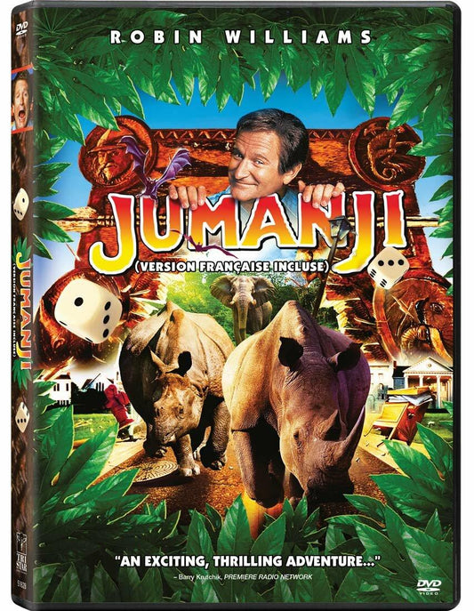 Jumanji (Bilingual) [DVD] - Good