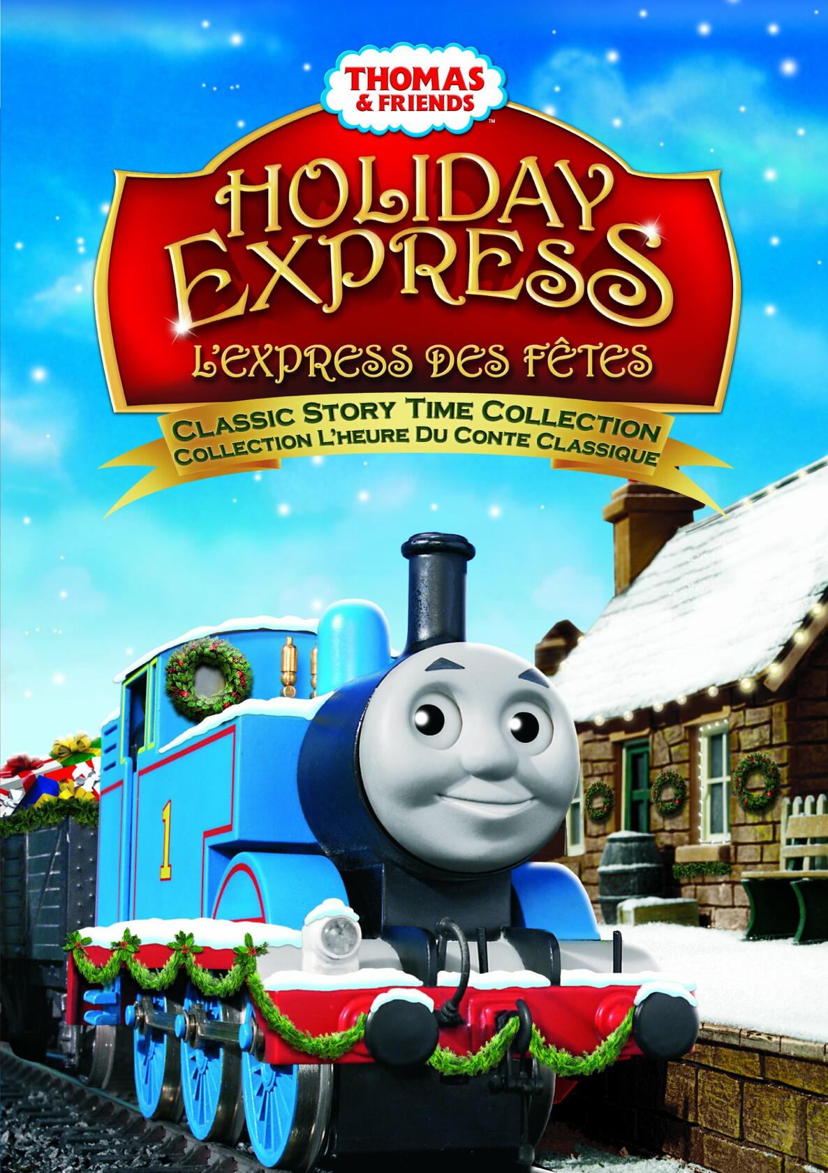 Thomas & Friends: Holiday Express (Bilingual) [DVD] - Very Good