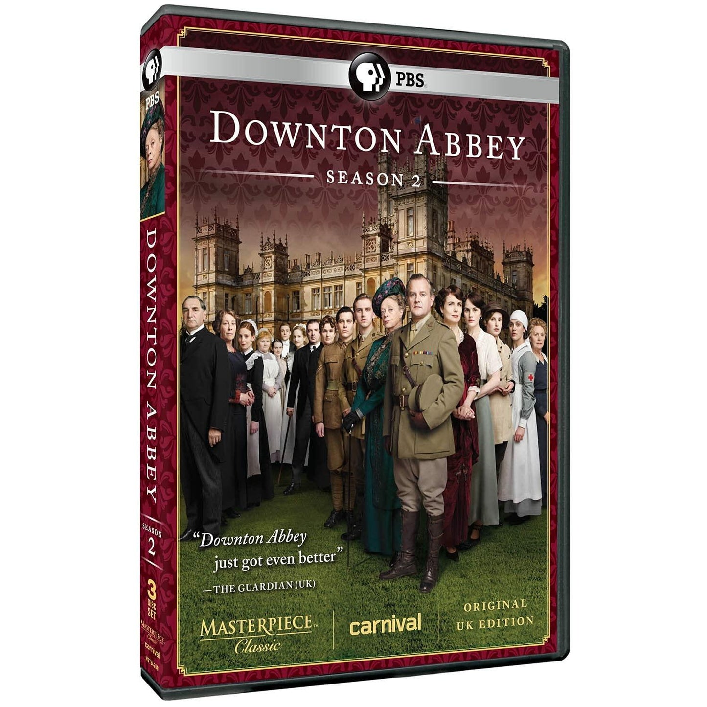 Masterpiece: Downton Abbey Season 2 (U.K. Edition) [DVD]