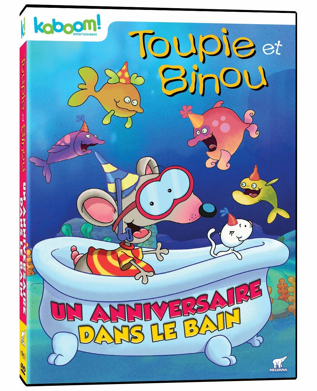 Toupie et Binou - Un anniversaire dans le bain (Bilingual) [DVD] - Very Good
