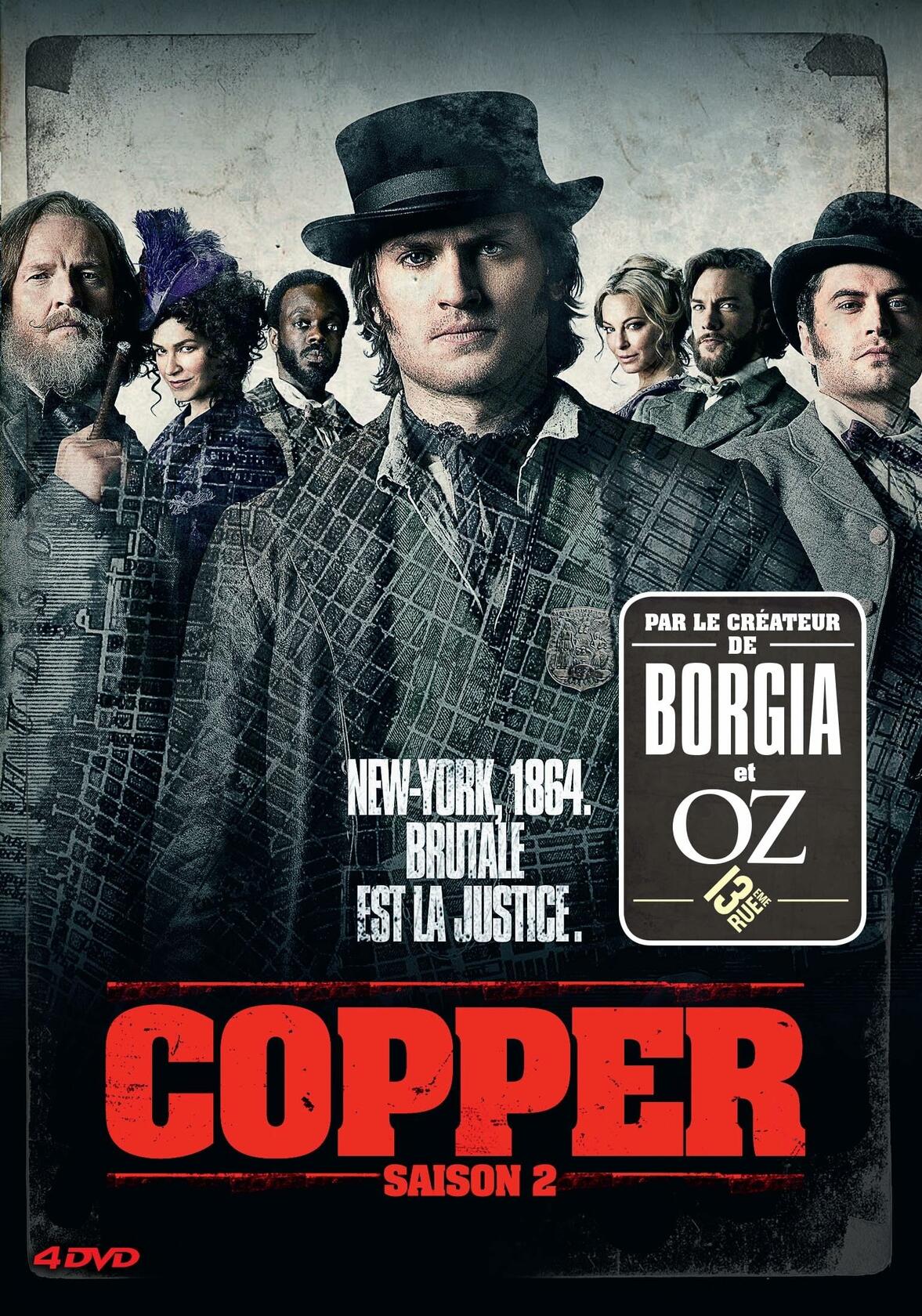 Coffret copper, saison 2 [DVD]