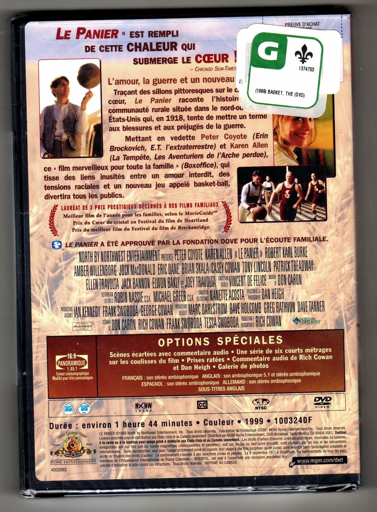 Basket [DVD] - Very Good
