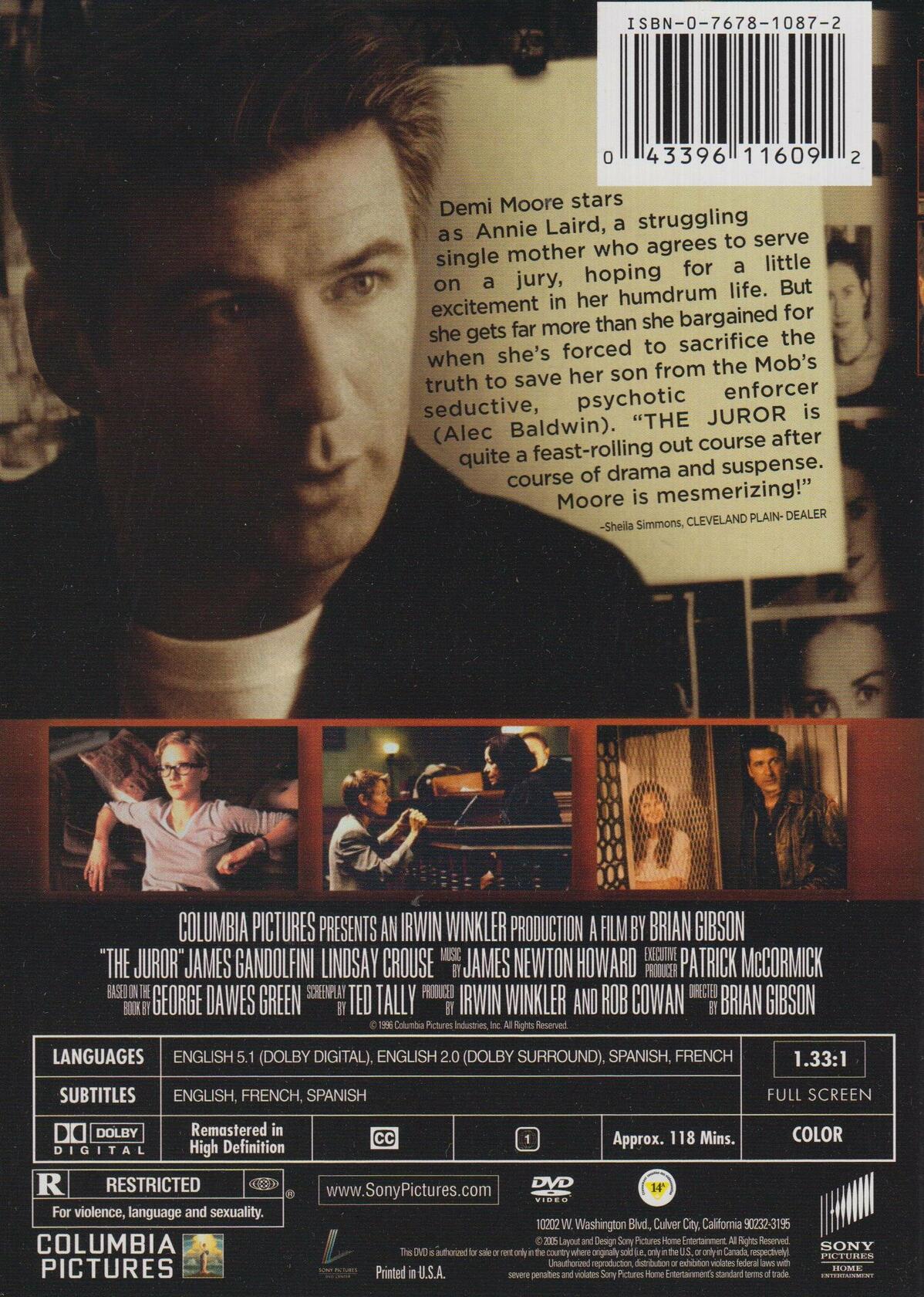 The Juror (Bilingual) [DVD]