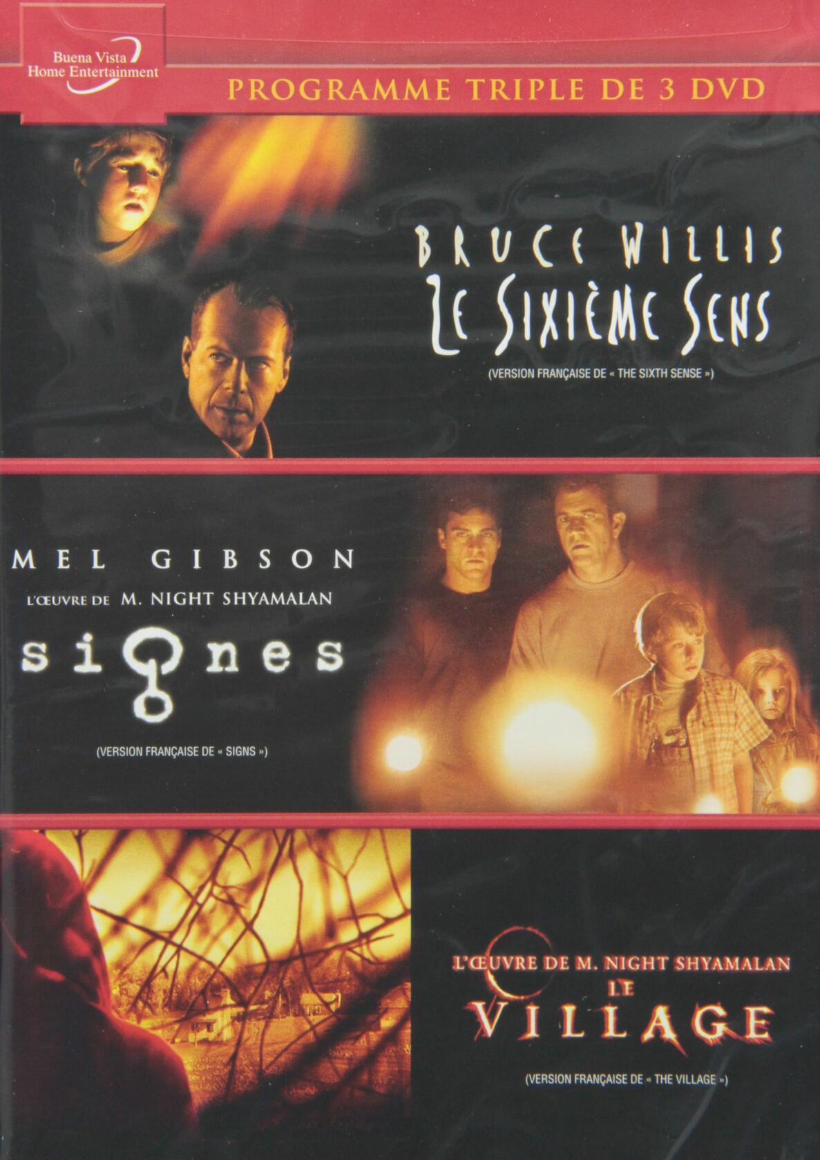 Signs/The Village/The Sixth Sense 3-Movie Collection (Bilingual) [DVD]