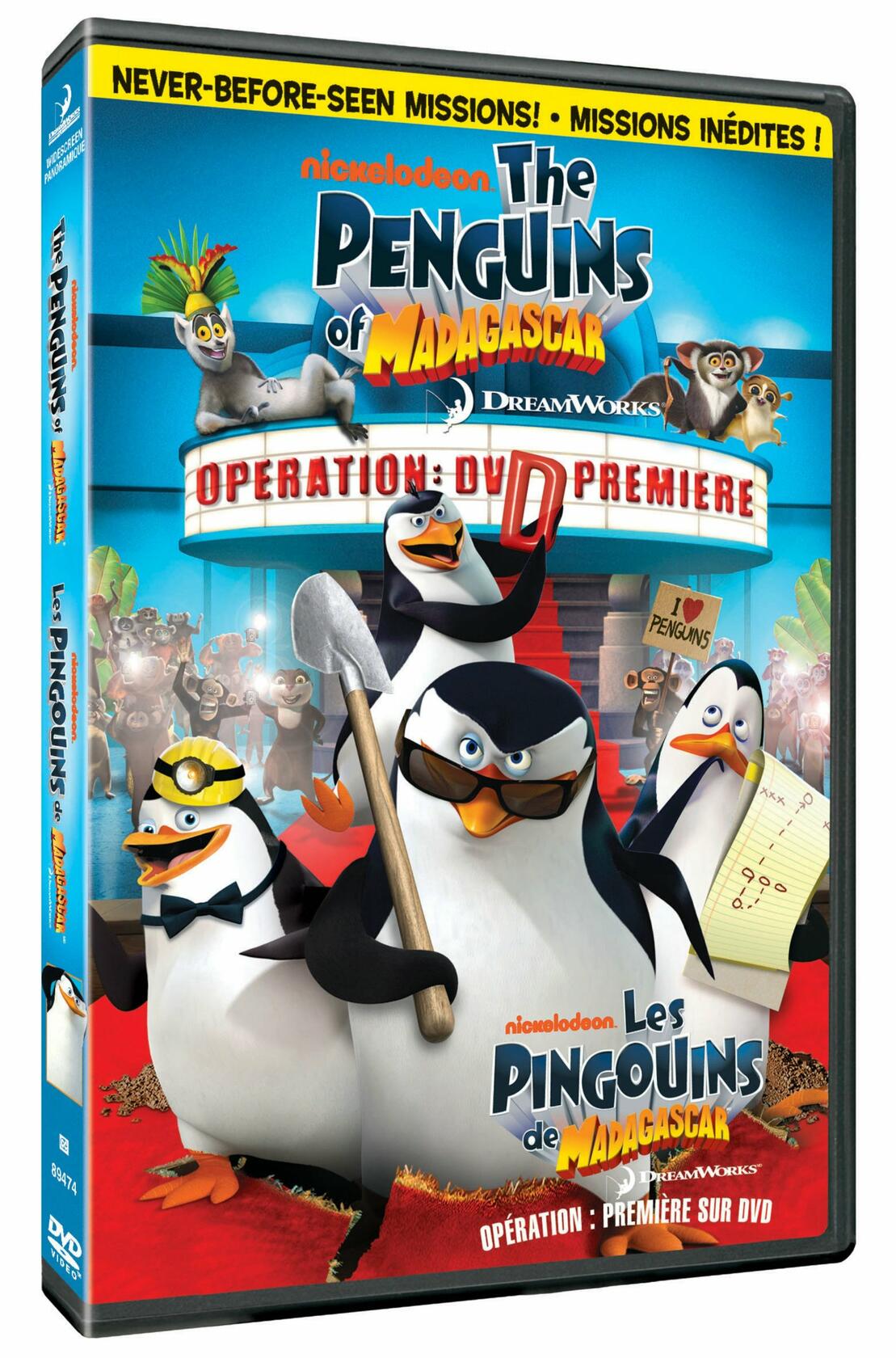 Penguins of Madagascar Operation [DVD] - Very Good