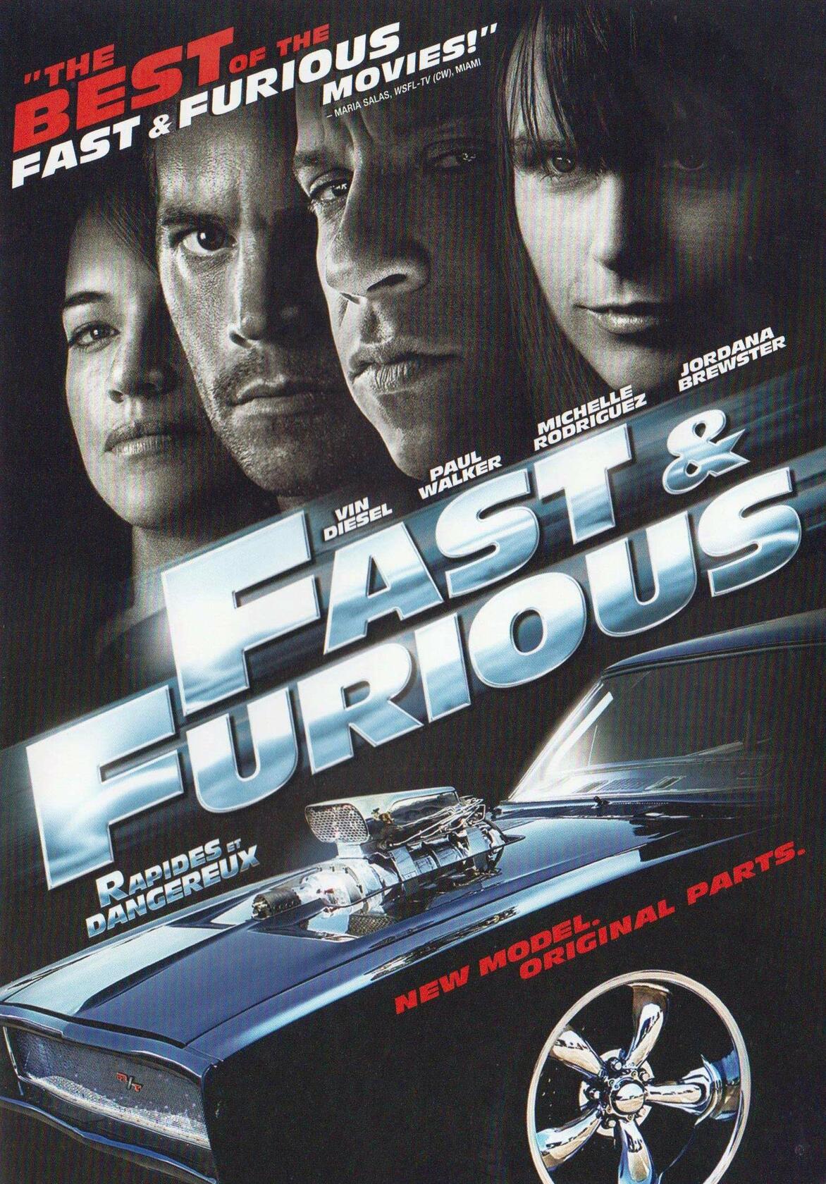 Fast and Furious (Bilingual) [DVD] - Like New
