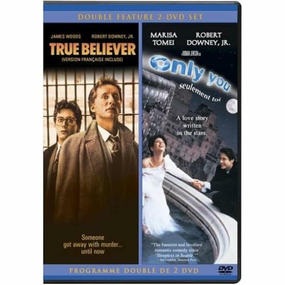 True Believer/Only You (1994) (Double Feature, 2 discs) Bilingual [DVD] - Very Good
