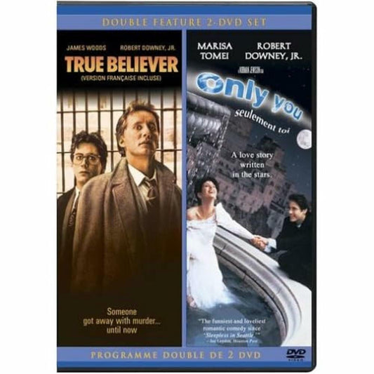 True Believer/Only You (1994) (Double Feature, 2 discs) Bilingual [DVD] - Very Good