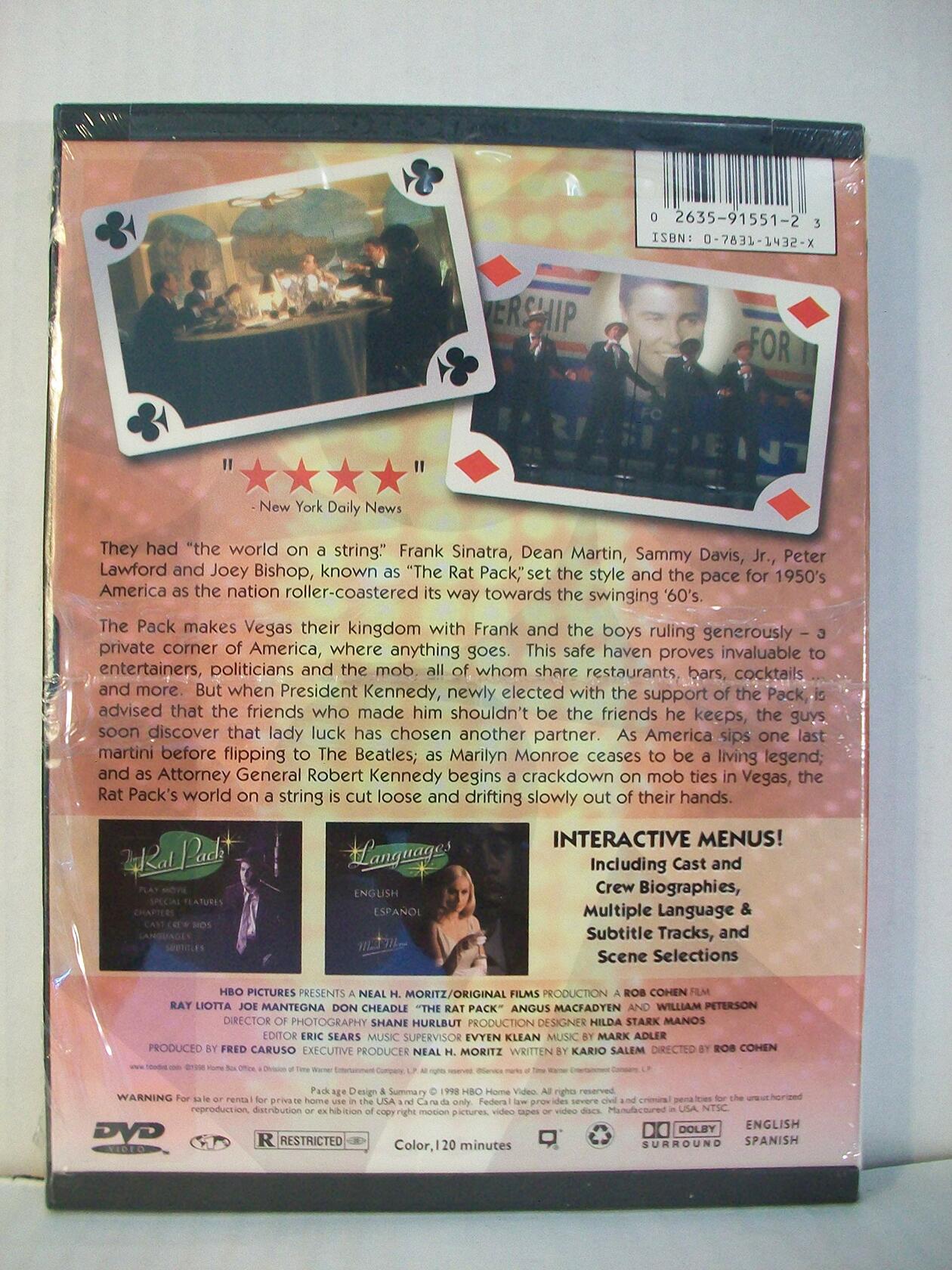 The Rat Pack [DVD] - Acceptable