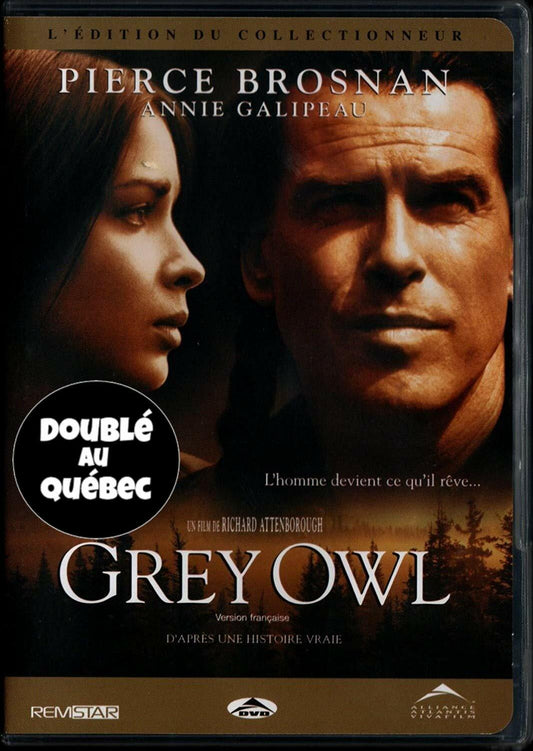 Grey Owl (English/French) 1999 (Widescreen) Édition du Collectionneur - Collector's Edition (Cover Bilingue) Doublé au Québec - Very Good