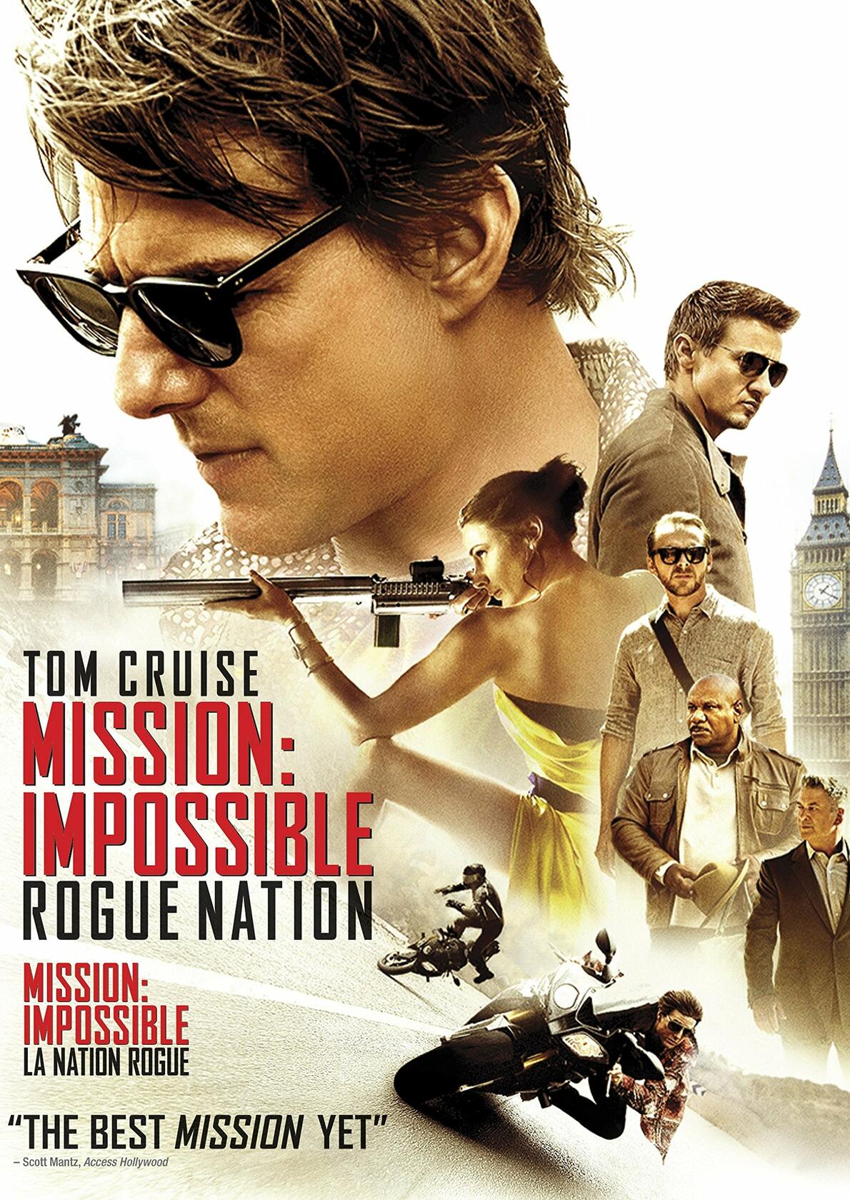 Mission: Impossible - Rogue Nation (Bilingual) [DVD]