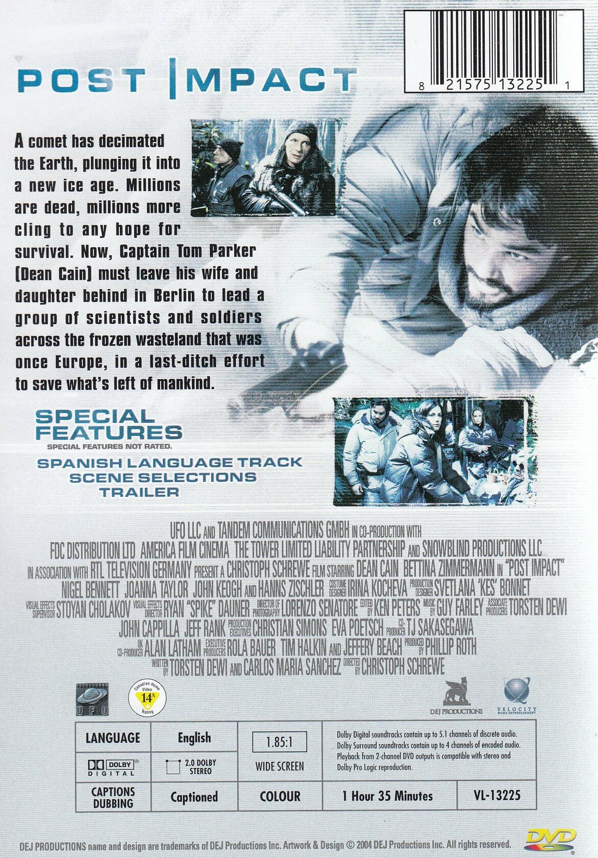 Post Impact [DVD] - Good