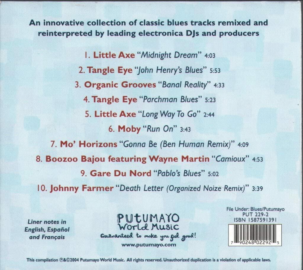 Blues Lounge [Audio CD] Putumayo Presents - Good