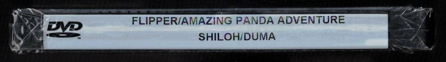 Family Adventures: 4 Film Favorites - Flipper / Amazing Panda Adventure / Shiloh / Duma [DVD] - Good