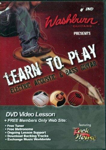 Learn to Play Electric, Acoustic, & Bass Guitar [DVD]