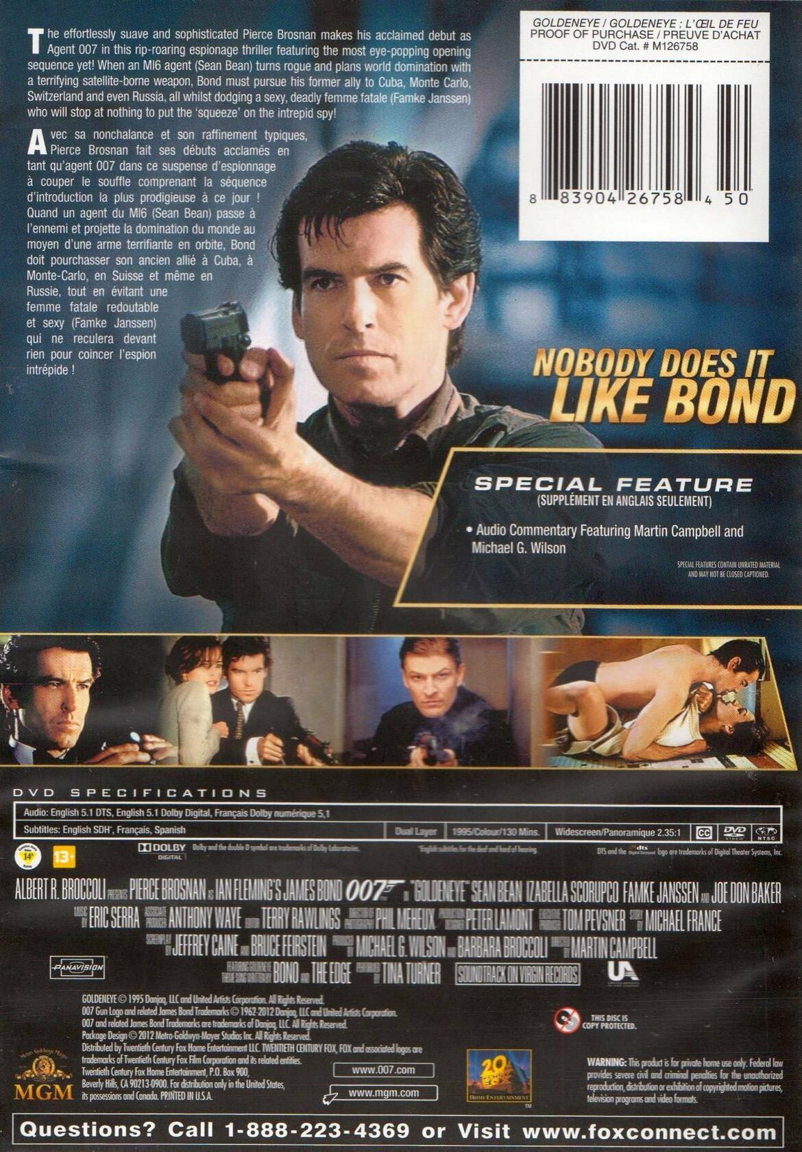 GoldenEye [DVD] - Very Good