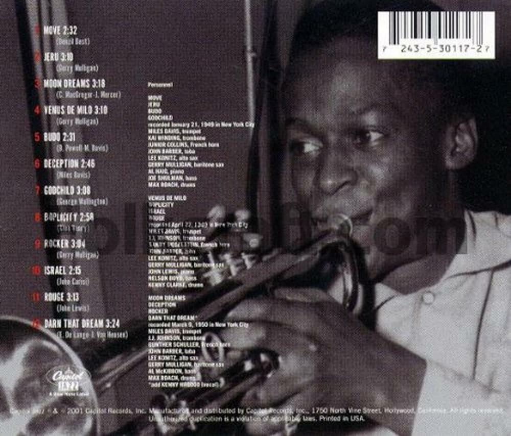 Birth Of Cool [Audio CD] DAVIS,MILES