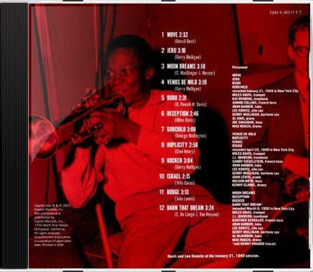 Birth Of Cool [Audio CD] DAVIS,MILES