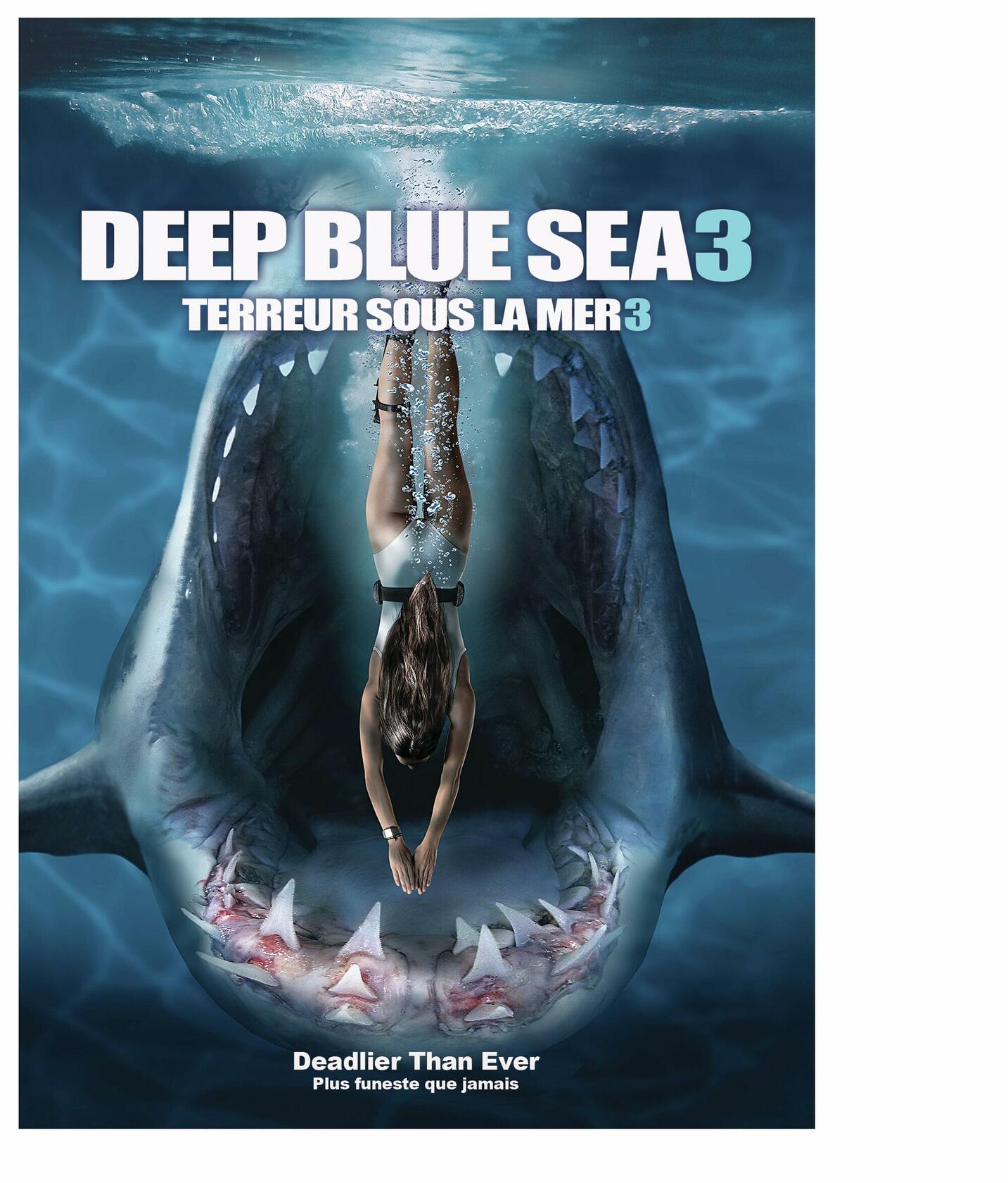 Deep Blue Sea 3 (BIL/DVD) [DVD] - Very Good