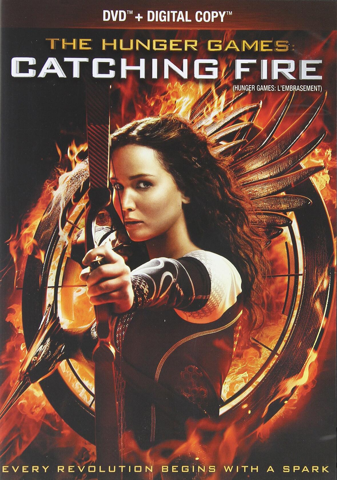 The Hunger Games: Catching Fire [DVD + Digital Copy] [DVD] - Very Good