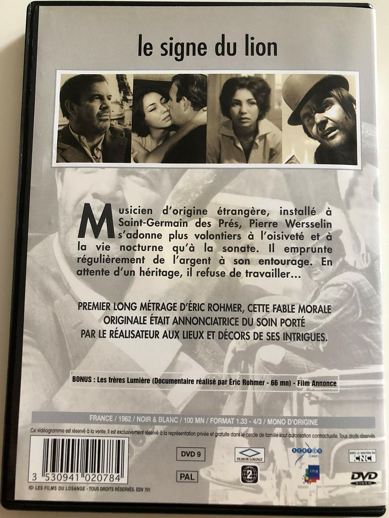 Le Signe du Lion [DVD]
