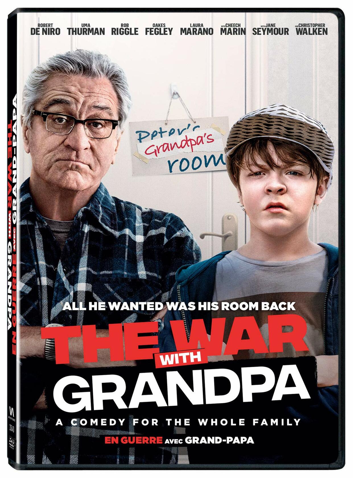 WAR WITH GRANDPA (En guerre avec grand-papa) [DVD] - Very Good