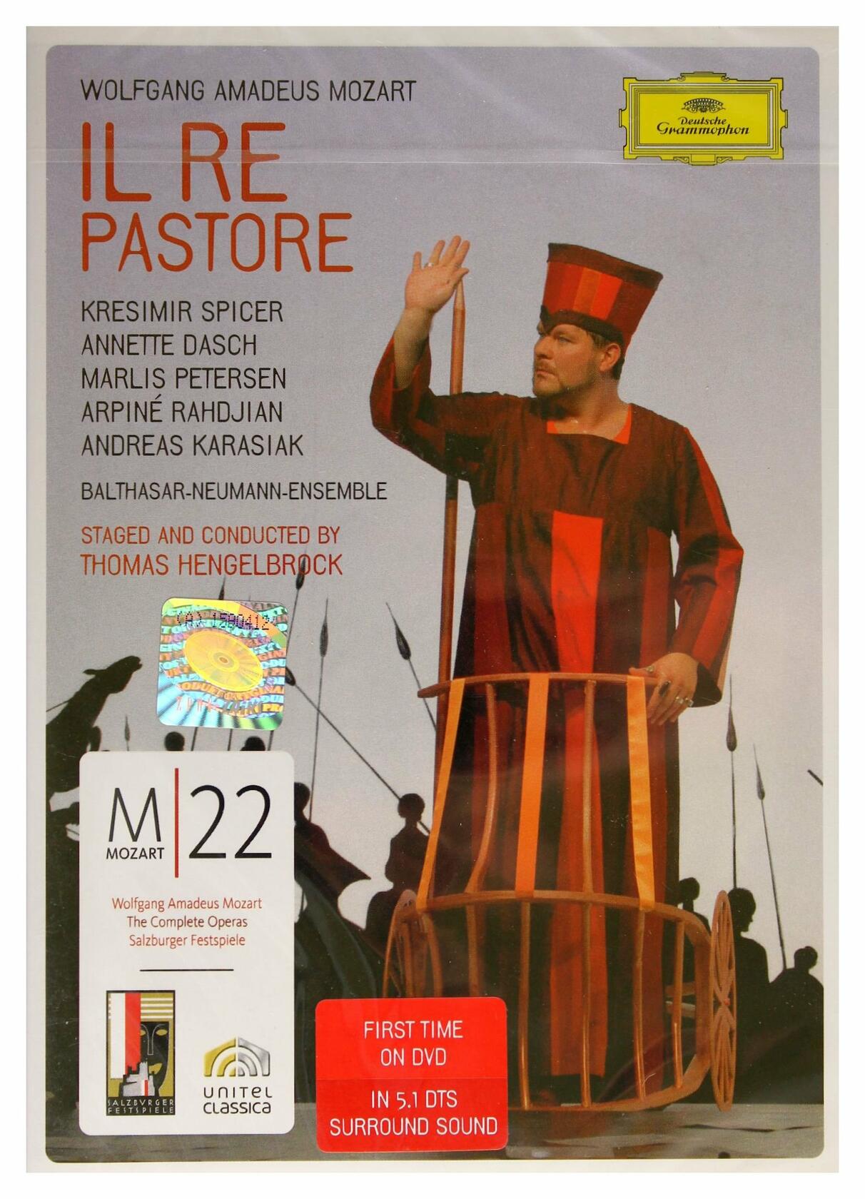 THOMAS HENGELBROCK - IL RE PASTORE - DVD [DVD] - Very Good