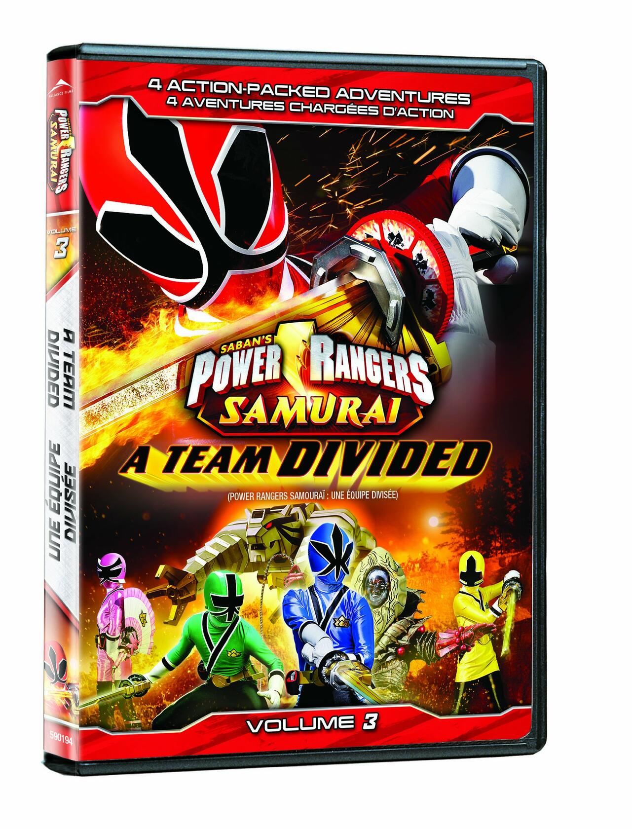 Pr: Samurai: A Team Divided V3 (Bilingual) [DVD] - Very Good