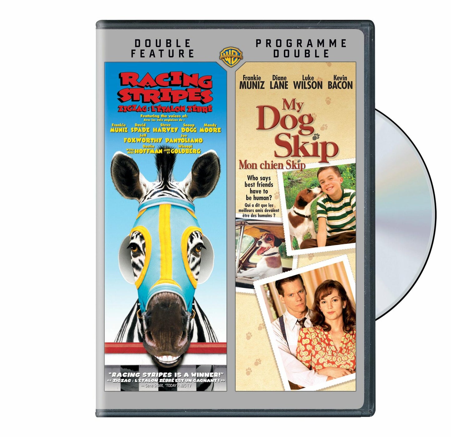 Double Feature (Racing Stripes / My Dog Skip) (Full Screen Edition) [DVD]
