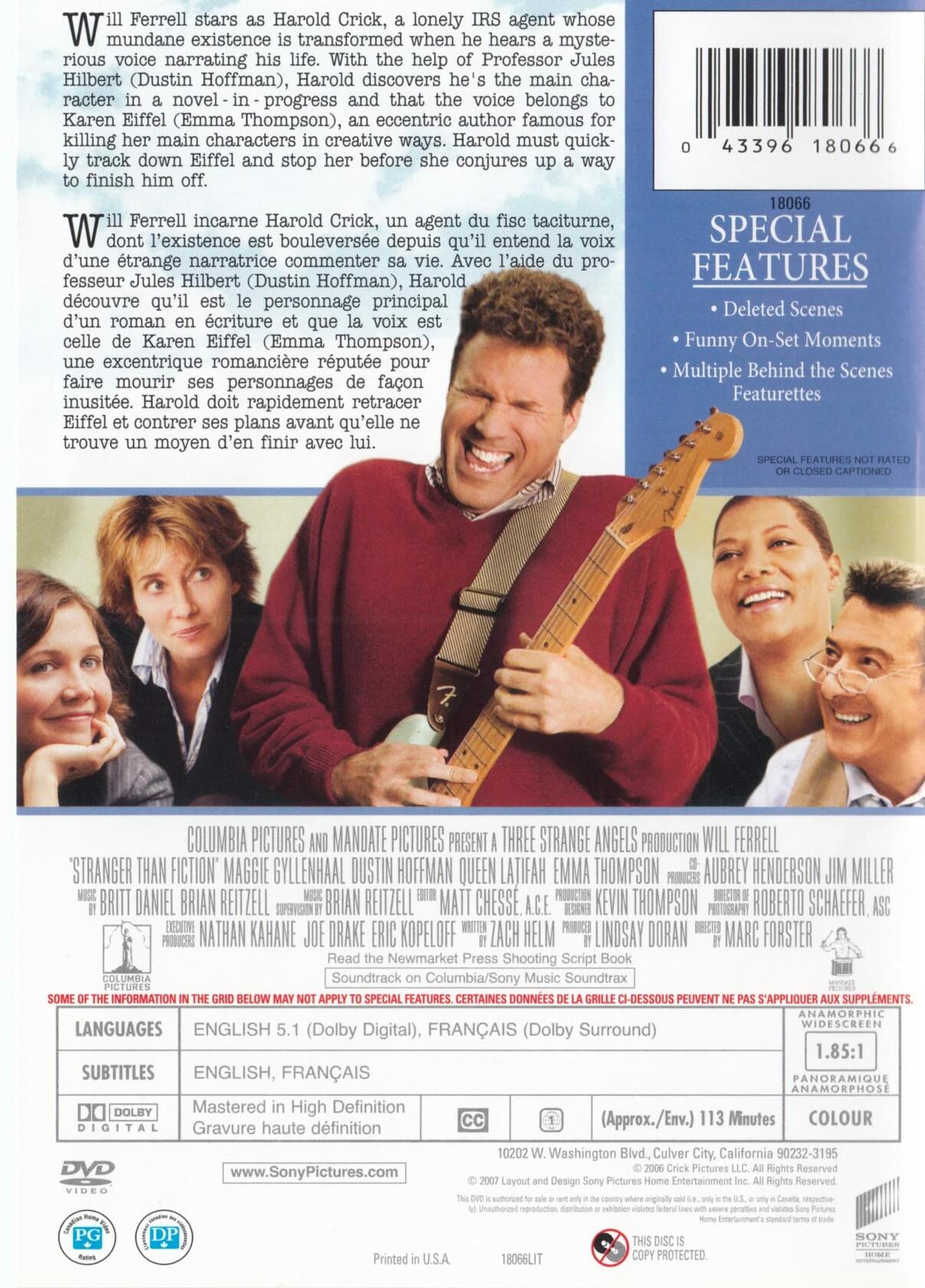 Stranger Than Fiction (Plus étrange que Fiction) - Good