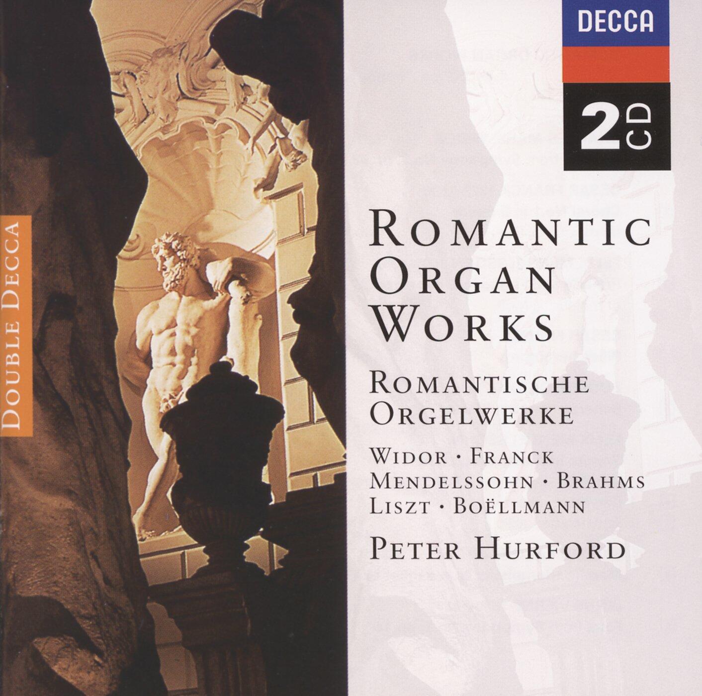 Romantic Organ Works [Audio CD] Hurford, Peter and Charles-Marie Widor