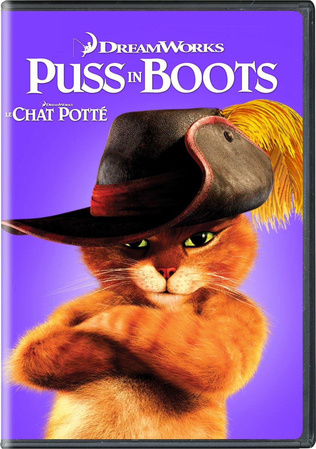 Puss In Boots Icon (Bilingual) [DVD + Digital Copy] [DVD] - Very Good