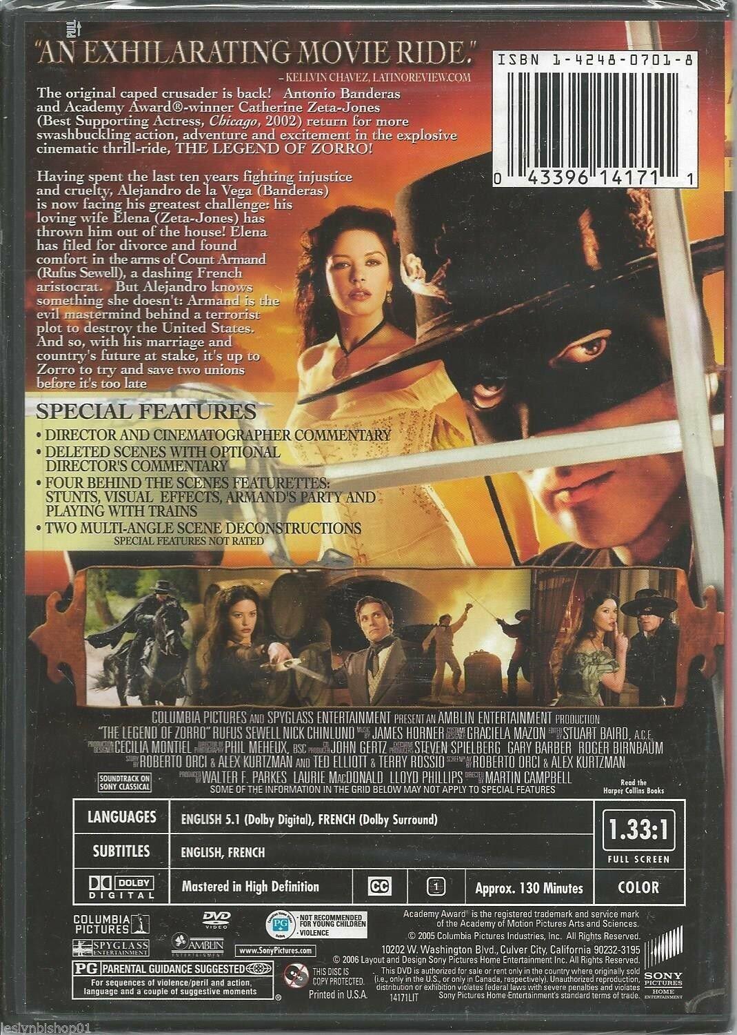 The Legend of Zorro (Fullscreen) (Bilingual) [DVD]