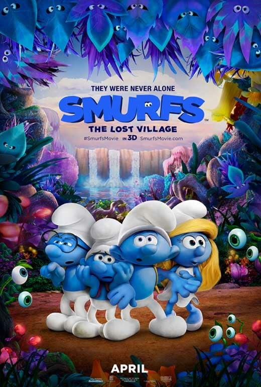 Smurfs: The Lost Village (Bilingual) [DVD] - Very Good