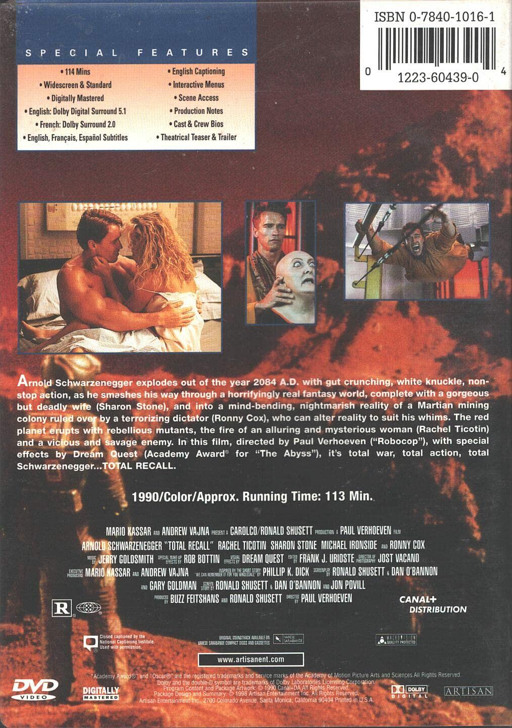 Total Recall [versions française et anglaise, sous-titré espagnol] - Good