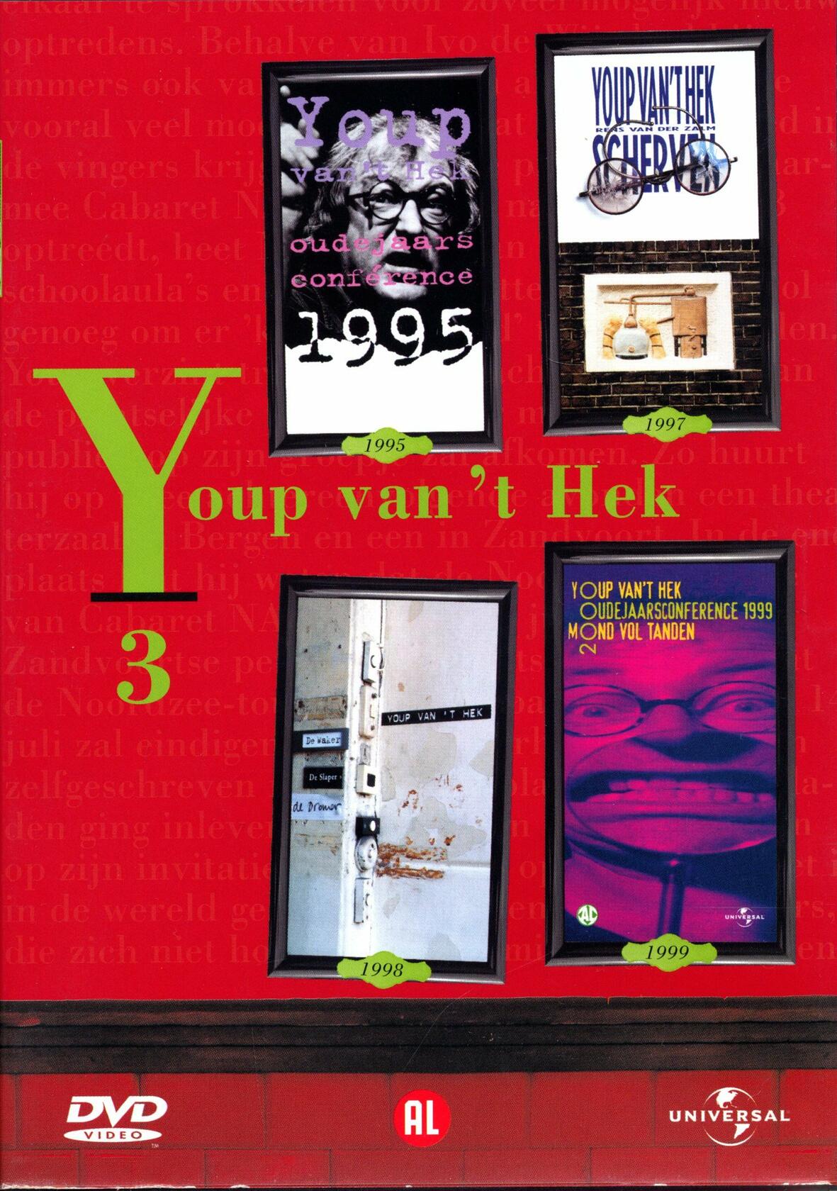 Youp van 't Hek Volume 3 | 1995 | 1997 | 1998 | 1999 [DVD] - Very Good