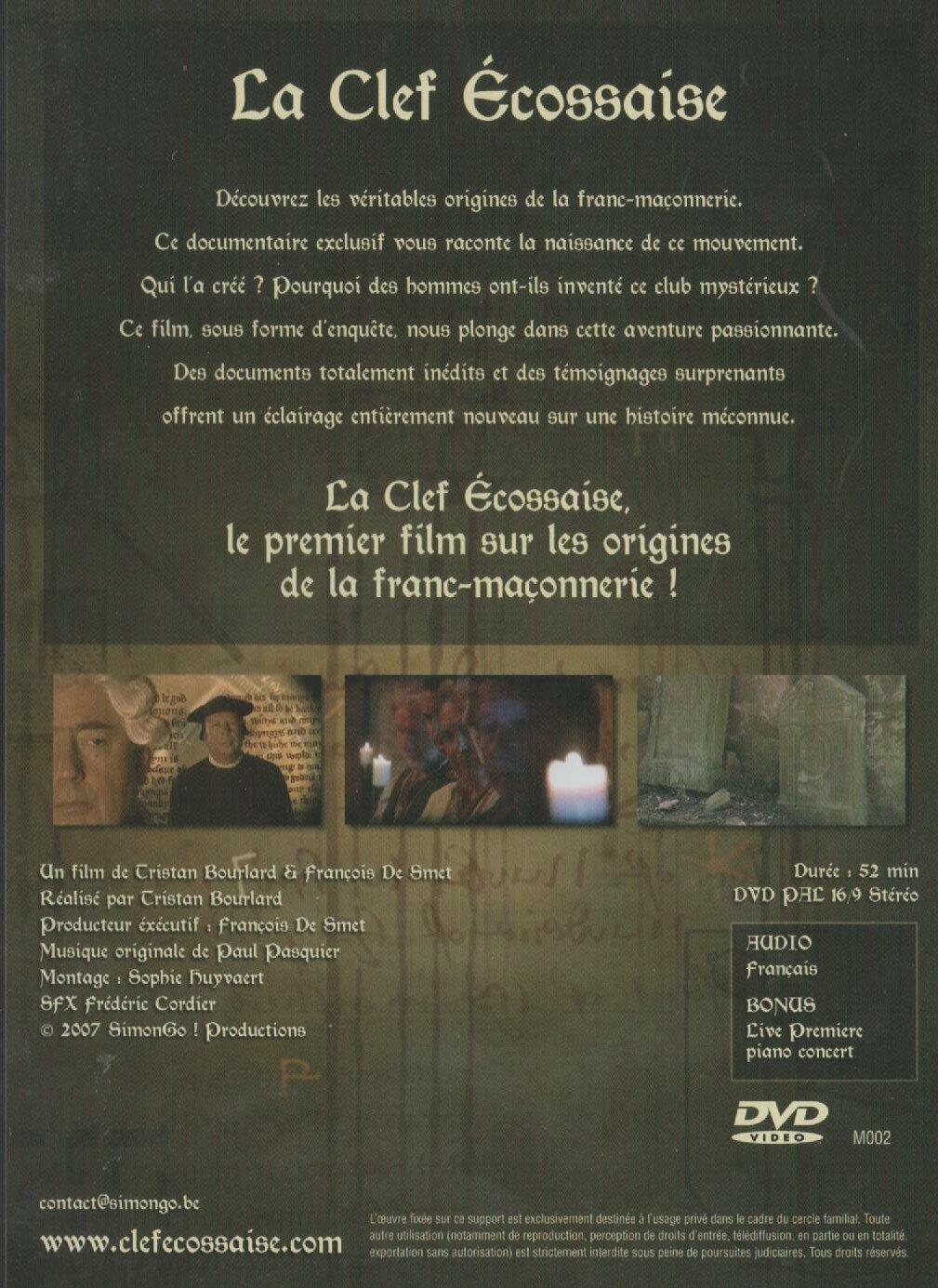 Les origines de la Franc-Maçonnerie - La Clef Écossaise - Very Good