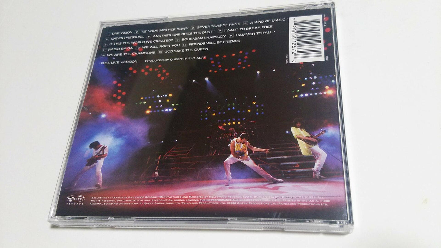 QUEEN - 1986 LIVE MAGIC [Audio CD] QUEEN - Very Good