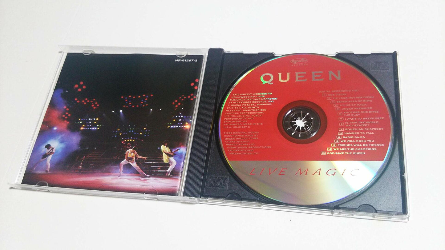 QUEEN - 1986 LIVE MAGIC [Audio CD] QUEEN - Very Good