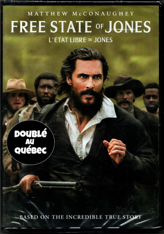 L'État libre de Jones: D'après une histoire vraie (English/French) 2006 (Widescreen) Doublé au Québec (Cover Bilingue) - Very Good
