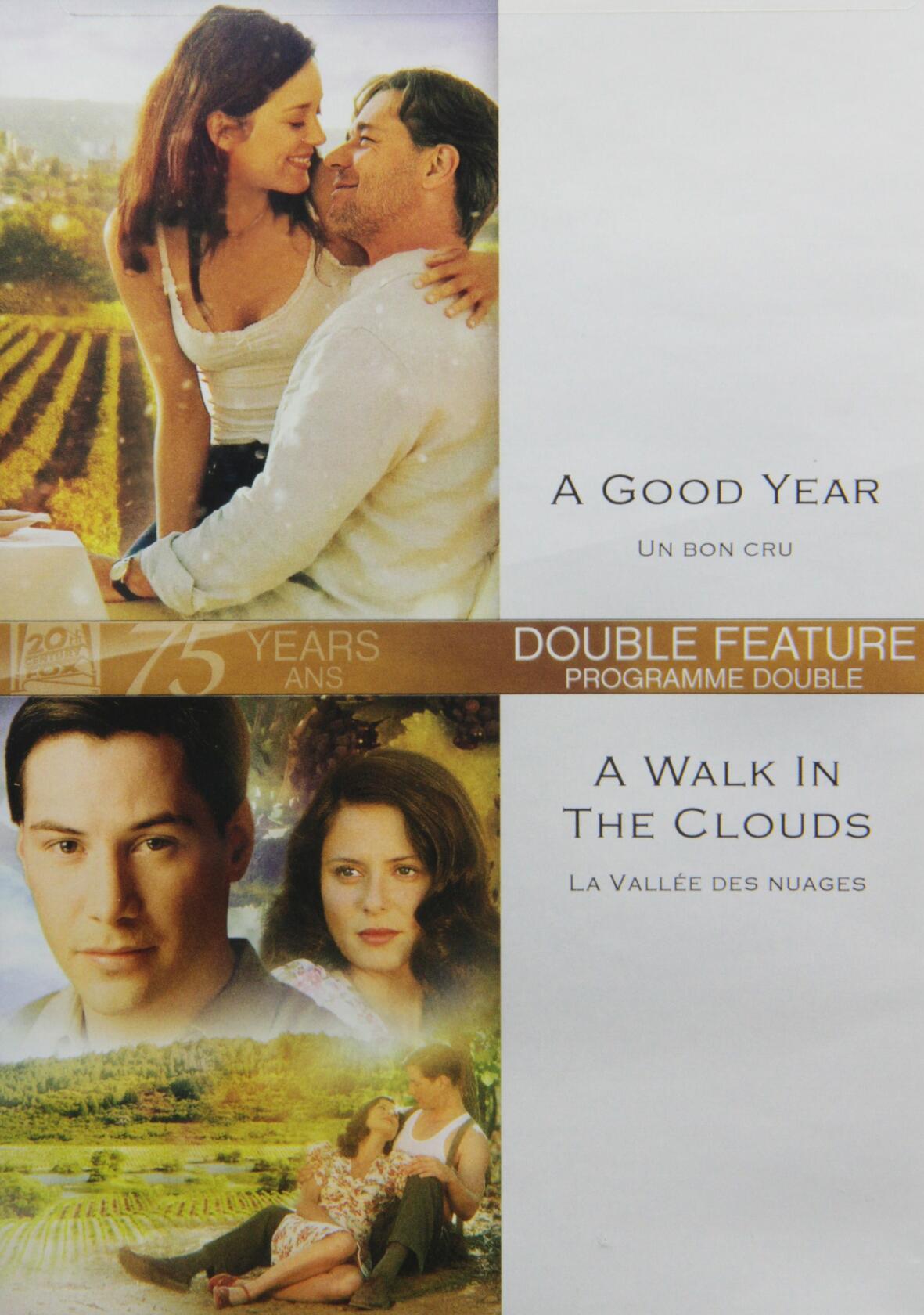 A GOOD YEAR/A WALK IN THE CLOUDS [DVD] - Very Good